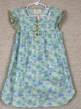 Dress Girls 6 Blue Aqua‎ Azaleas Happy And Free Prairie Pockets